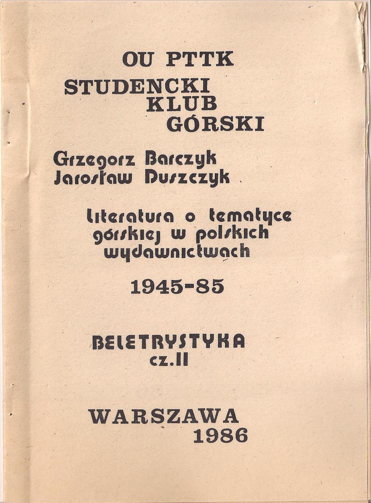 Literatura Górska 2